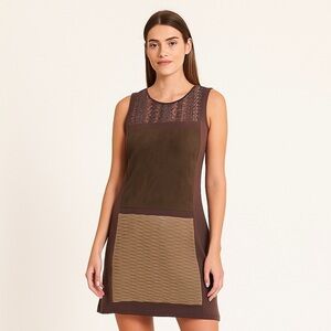 Smash! Patchwork Sleeveless Dress – Size Large Boho